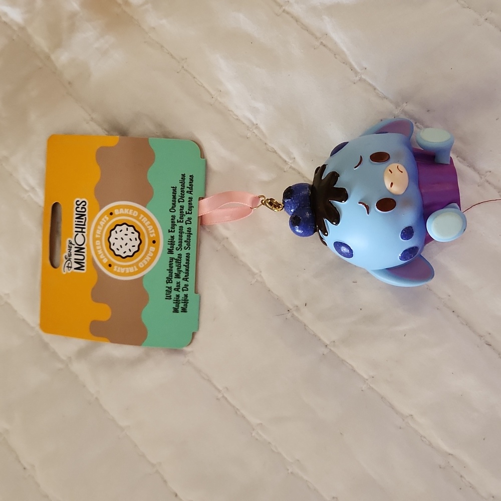 Disney  Munchling Eyore Blueberry Muffin Ornament